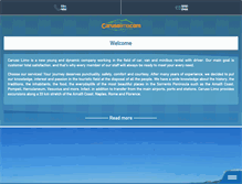 Tablet Screenshot of carusolimo.com